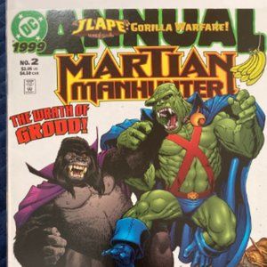 Martian Manhunter - Annual - 1999 The Wrath of Grood! Gorilla Warfare - DC Comic